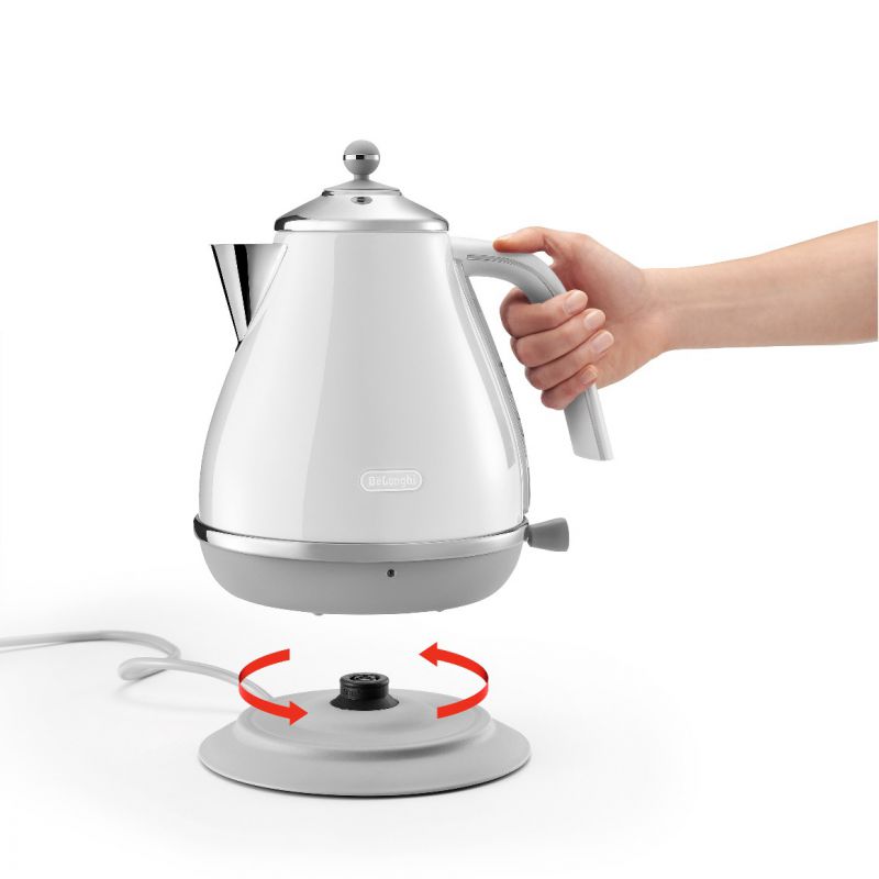 Alternative view of קומקום חשמלי נשלף לבן דלונגי DeLonghi דגם KBOC2001.W