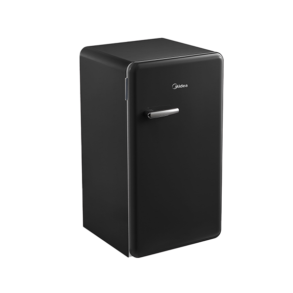מקרר משרדי 94 ליטר רטרו שחור MIDEA HS-121LN/ 6357