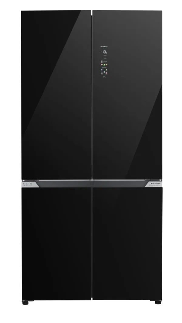 מקרר 4 דלתות 505 ליטר TADRS4505GB זכוכית שחורה תדיראן TADIRAN