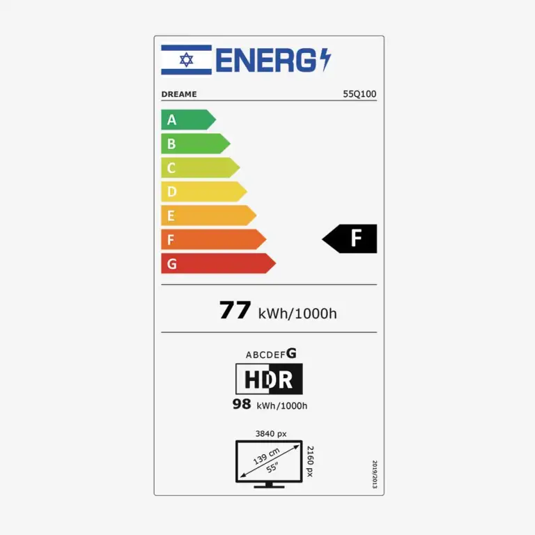 Alternative view of טלוויזיה חכמה Dreame 43" 43Q100 SMART 4K QLED