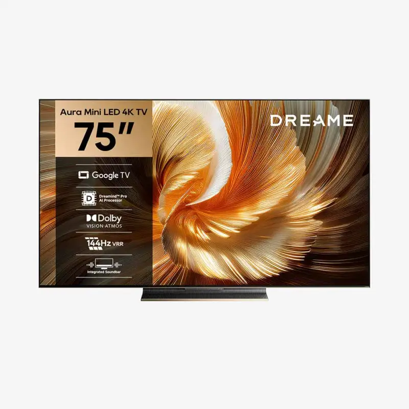 טלוויזיה חכמה Dreame 75" 75S100 4K QLED MINILED
