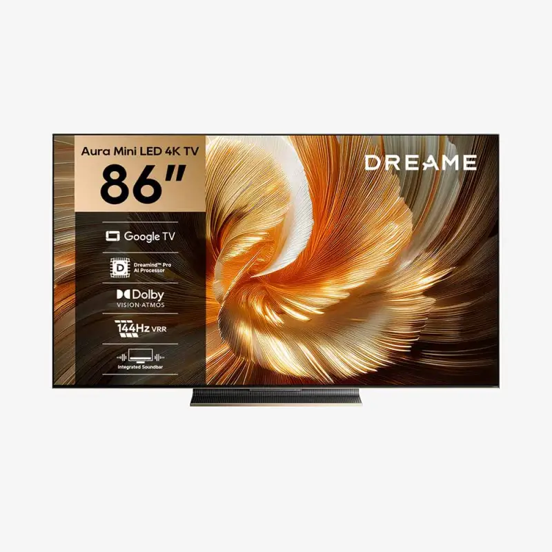 טלוויזיה חכמה Dreame 86" 86S100 4K QLED MINILED