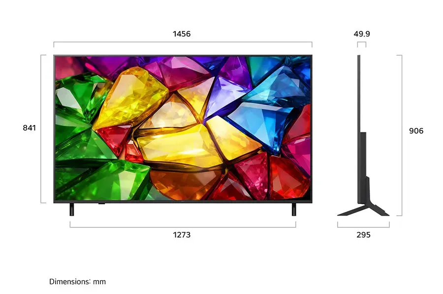 Alternative view of טלוויזיה חכמה "65 Mini RGB evo AI 4K דגם LG 65MRGB85B6C